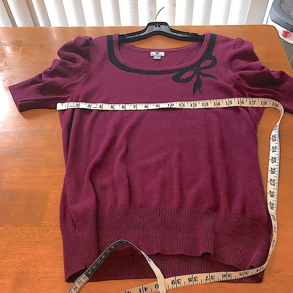 Plum colored sweater - Size -M - Picture 7 of 7